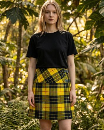 MacLeod of Lewis Tartan Women Billi Kilt Mini Skirt