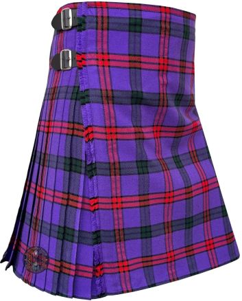 Montgomery Purple Ancient Tartan Kilt