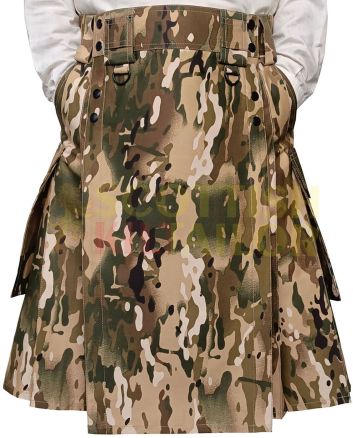 Multicam Slash Pocket Kilt