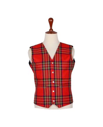 Royal Stewart Tartan Vest