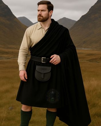 Traditional Highlander Plaid Kilt
