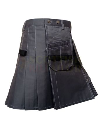 Grey Work wear Utility kilt for Working Men, Gray color for Male