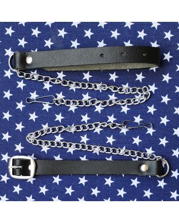 Persian Lamb Skin Dress Sporran With Wood Finish Thsitle Cantle, White color for Male