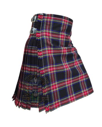 Black Stewart Tartan Kilt