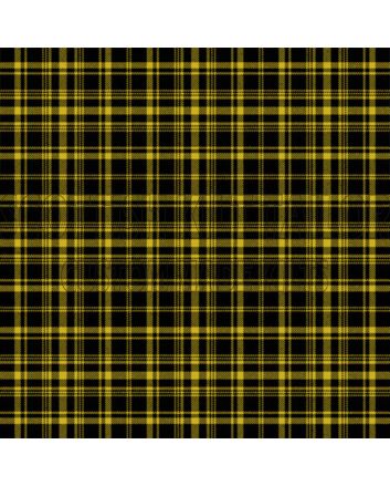 Justus Yellow and Black Tartan Kilt