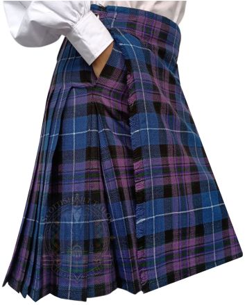 Pride of Scotland Tartan Kilt With Two Slash Pockets