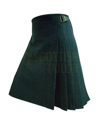Scottish Green Wool Kilt for Men in USA by Scottish Kilt Tailor