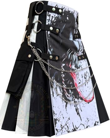 Venom hybrid kilt right side view with chain detail