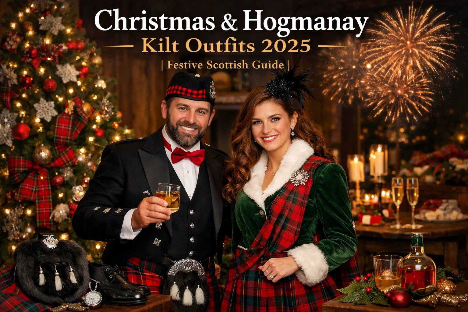 Christmas & Hogmanay Kilt Outfits 2025 | Festive Scottish Guide