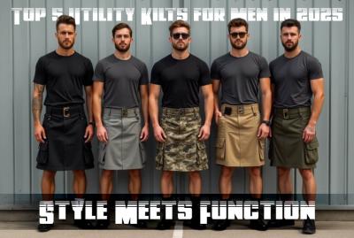 Top 5 Utility Kilts for Men in 2025 – Style Meets Function