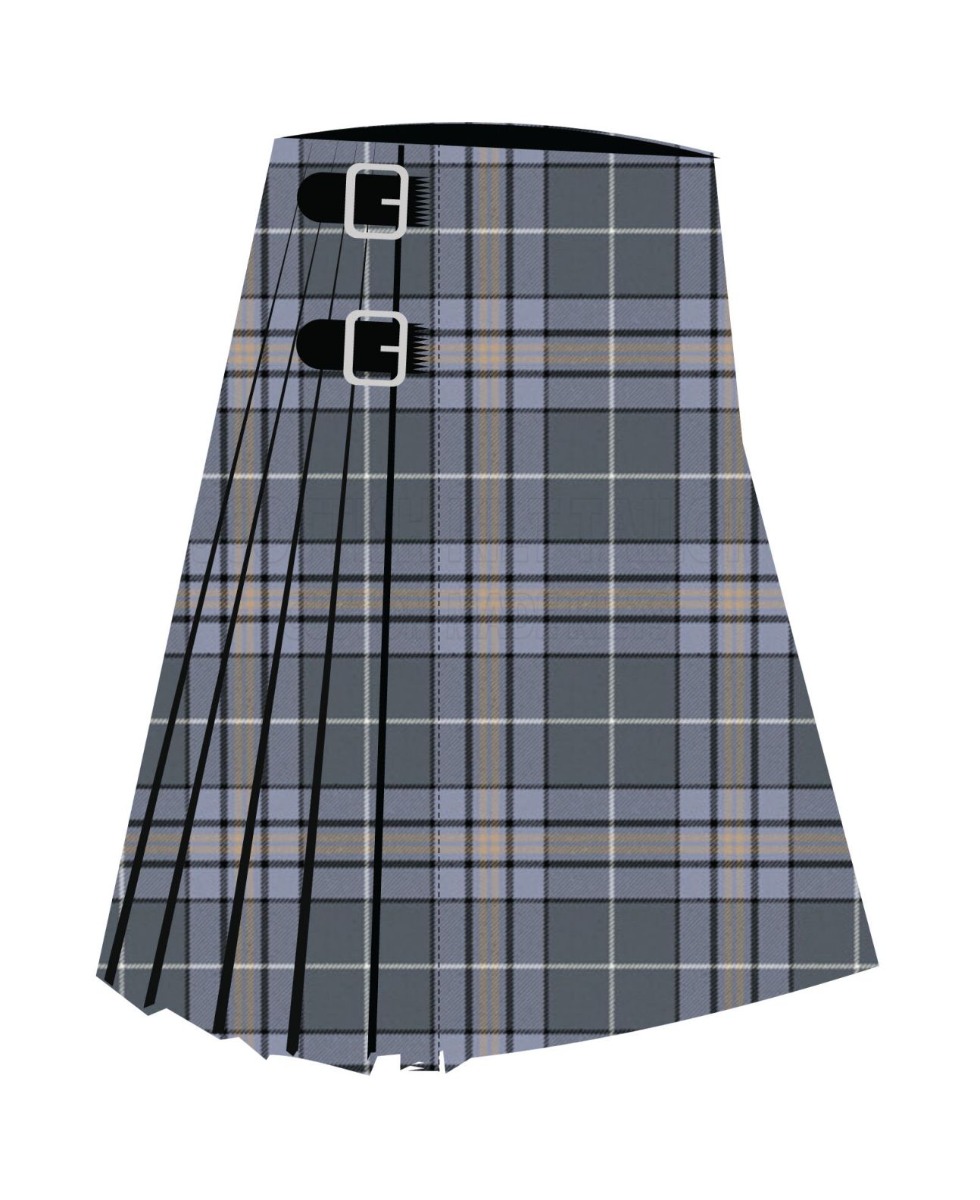Grey Granite Tartan Kilt